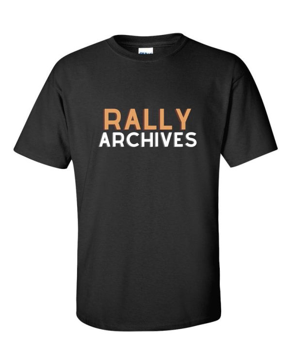 black rally archives round neck