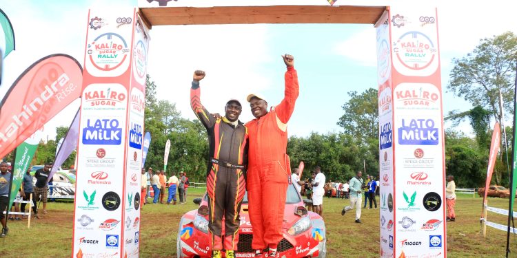 Former NRC Champion Ronald Ssebuguzi Wins Round Six of the Anticipated CMC Kaliro Rally in Jinja
