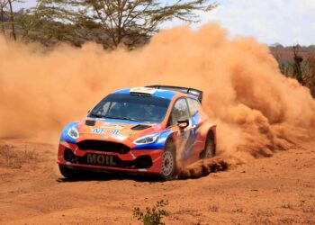 Karan Patel Wins Day One of the Kenya Equator Rally 2023