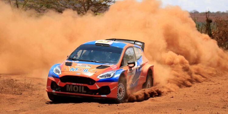 Karan Patel Wins Day One of the Kenya Equator Rally 2023