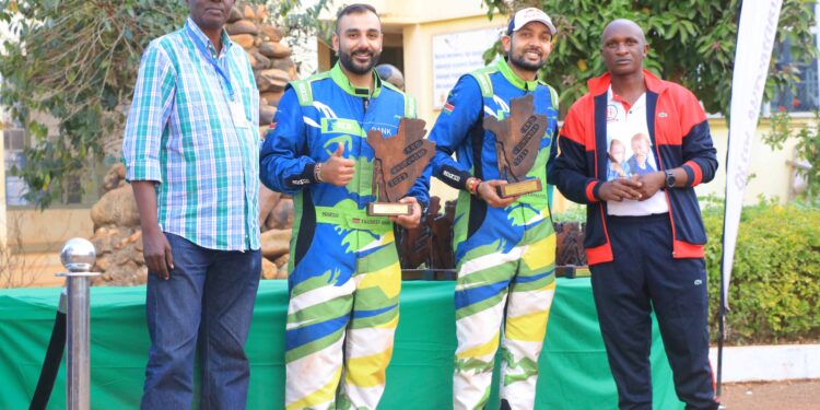 Karan Patel/Tauseef Khan Win Fourth Round of the Africa Rally Championship in Burundi