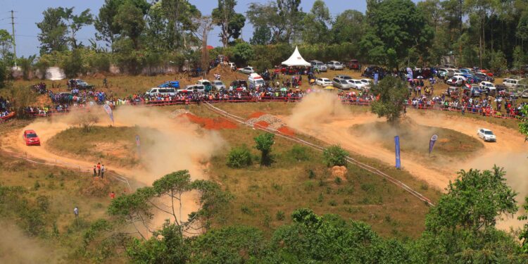 Ponsiano Lwakataka Edges Out Competition as He Wins Day One of the SMC Masaka Rally